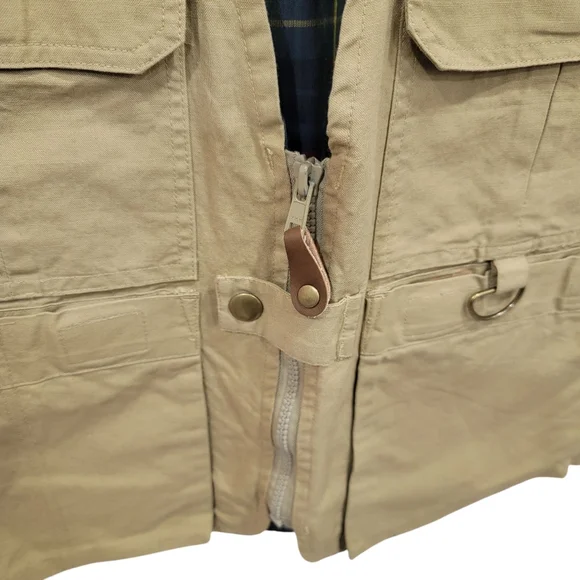 Vintage Gardeners Eden Utility Field Vest Tan Lightweight Safari Camping… - Picture 6 of 16